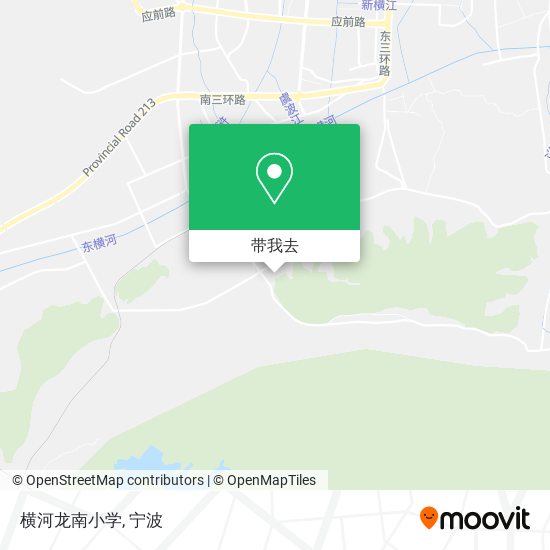 横河龙南小学地图