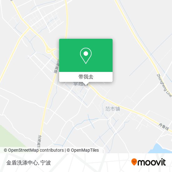 金盾洗涤中心地图