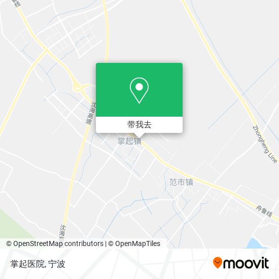 掌起医院地图