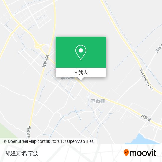 银溢宾馆地图