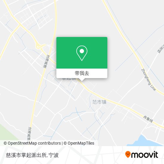 慈溪市掌起派出所地图