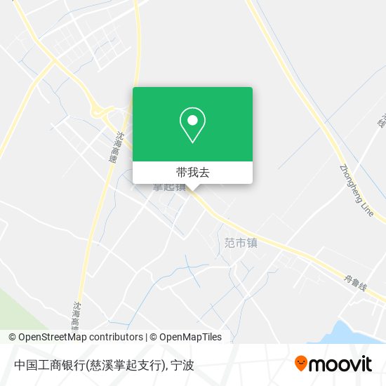 中国工商银行(慈溪掌起支行)地图