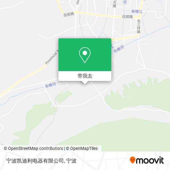 宁波凯迪利电器有限公司地图