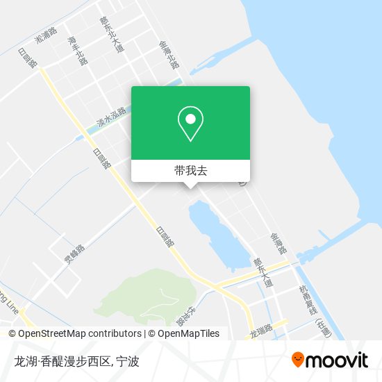 龙湖·香醍漫步西区地图