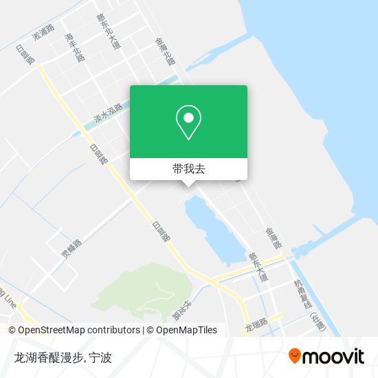 龙湖香醍漫步地图