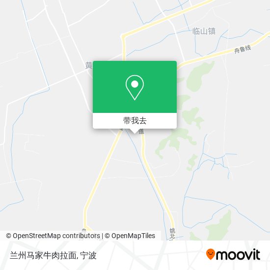 兰州马家牛肉拉面地图
