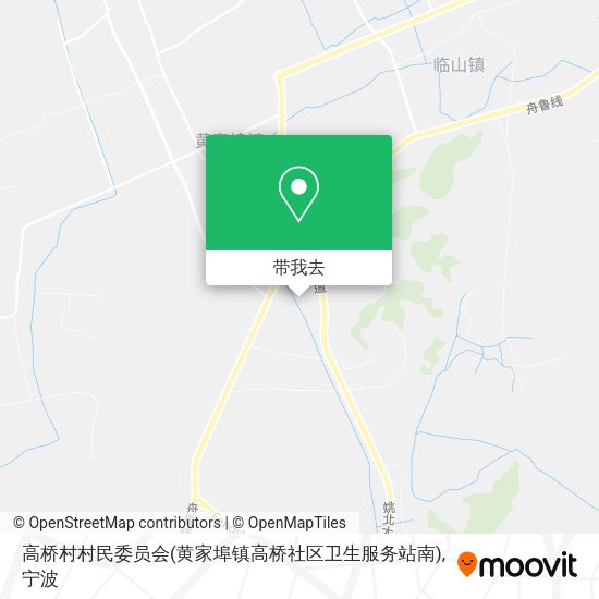 高桥村村民委员会(黄家埠镇高桥社区卫生服务站南)地图