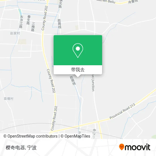 樱奇电器地图