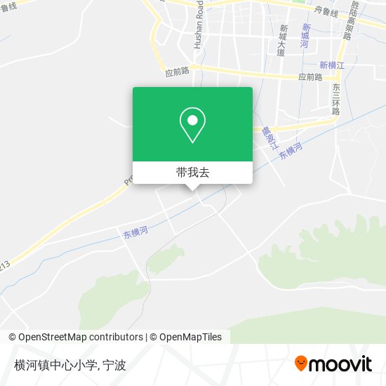 横河镇中心小学地图