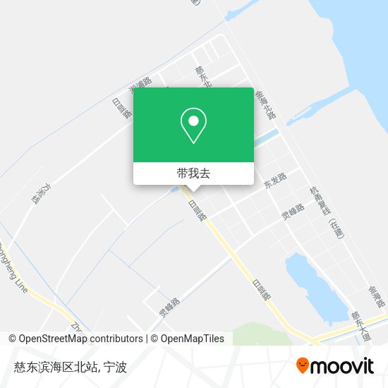 慈东滨海区北站地图