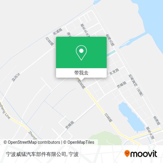 宁波威猛汽车部件有限公司地图