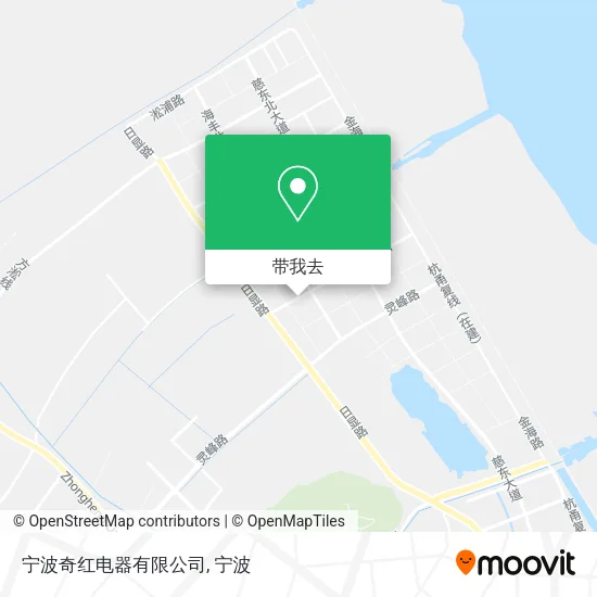 宁波奇红电器有限公司地图