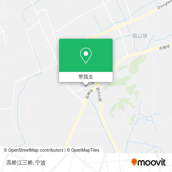 高桥江三桥地图