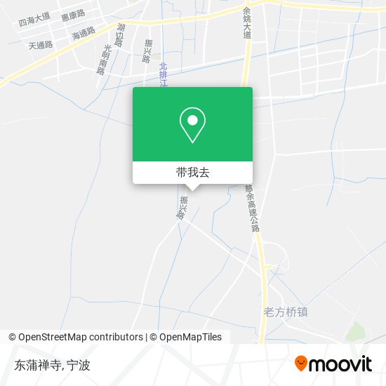 东蒲禅寺地图
