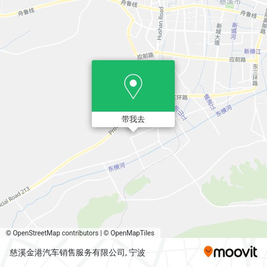 慈溪金港汽车销售服务有限公司地图