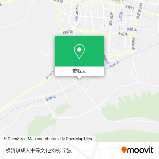横河镇成人中等文化技校地图