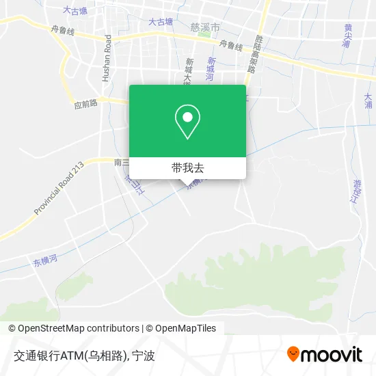 交通银行ATM(乌相路)地图