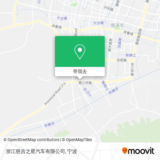 浙江慈吉之星汽车有限公司地图