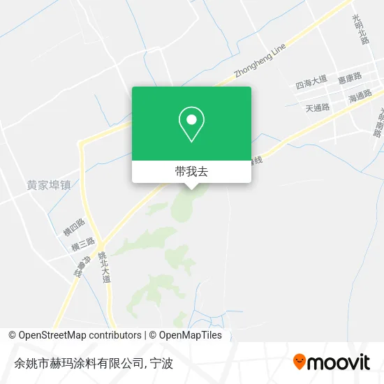 余姚市赫玛涂料有限公司地图