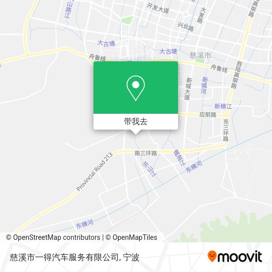 慈溪市一得汽车服务有限公司地图