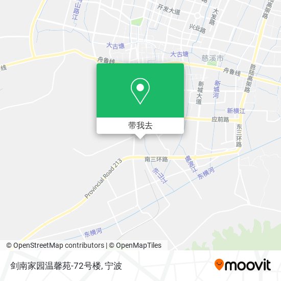 剑南家园温馨苑-72号楼地图