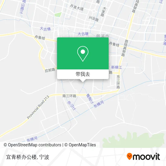 宜青桥办公楼地图