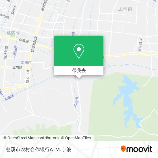 慈溪市农村合作银行ATM地图