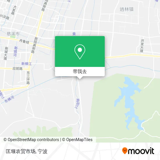 匡堰农贸市场地图