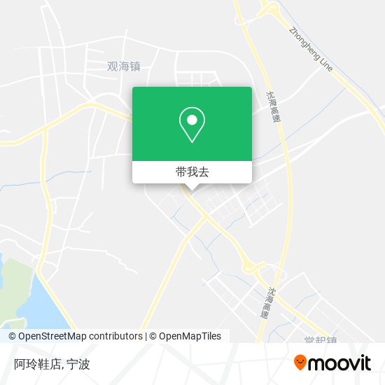 阿玲鞋店地图