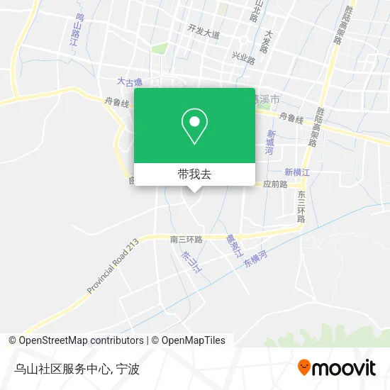 乌山社区服务中心地图