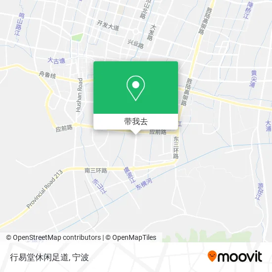 行易堂休闲足道地图