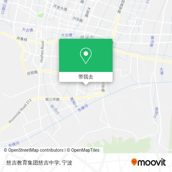 慈吉教育集团慈吉中学地图
