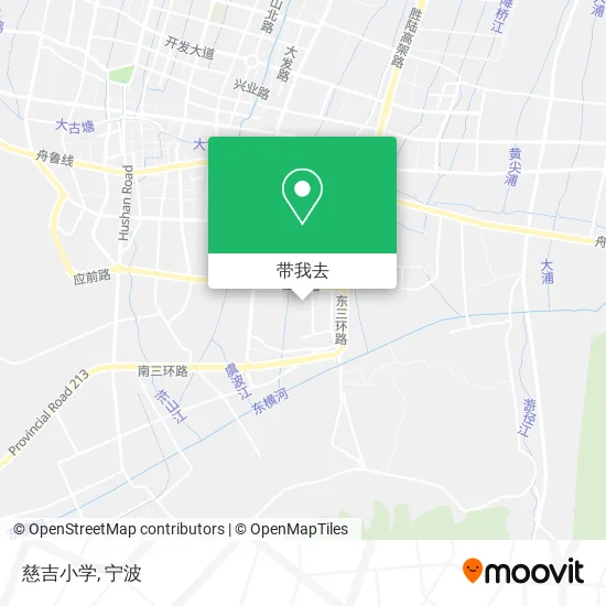 慈吉小学地图