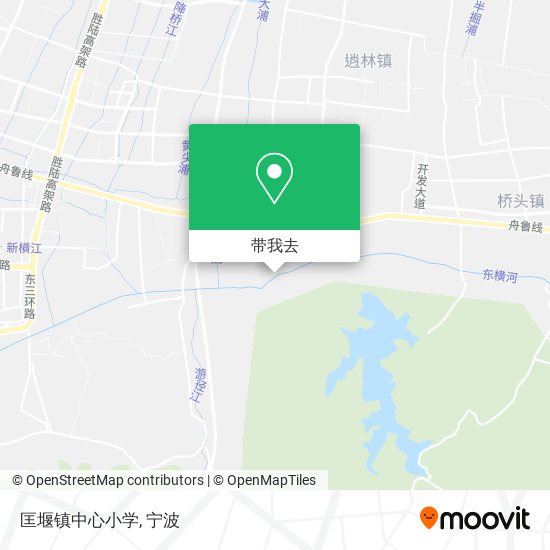 匡堰镇中心小学地图