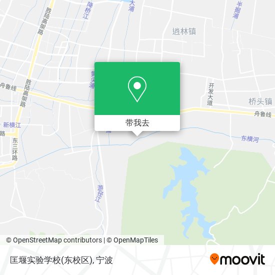匡堰实验学校(东校区)地图