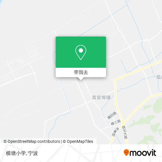 横塘小学地图