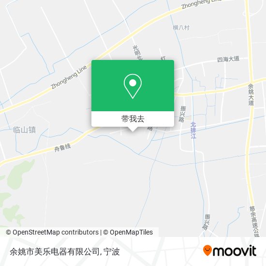 余姚市美乐电器有限公司地图