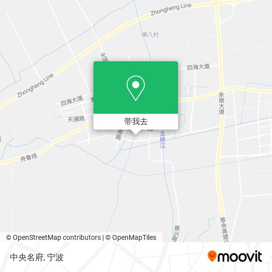 中央名府地图
