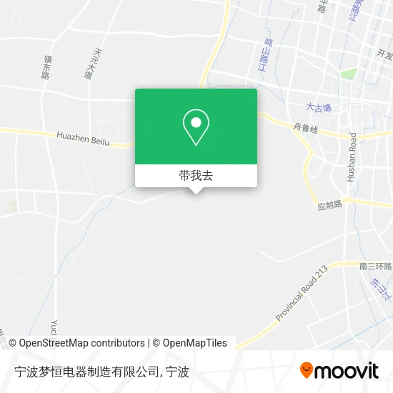 宁波梦恒电器制造有限公司地图