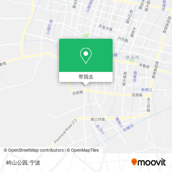 峙山公园地图
