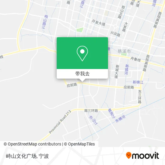 峙山文化广场地图