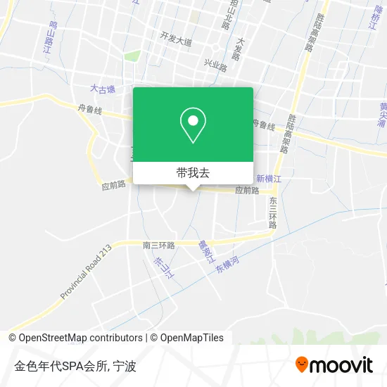 金色年代SPA会所地图