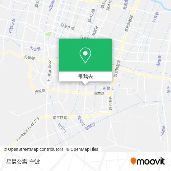 星晨公寓地图