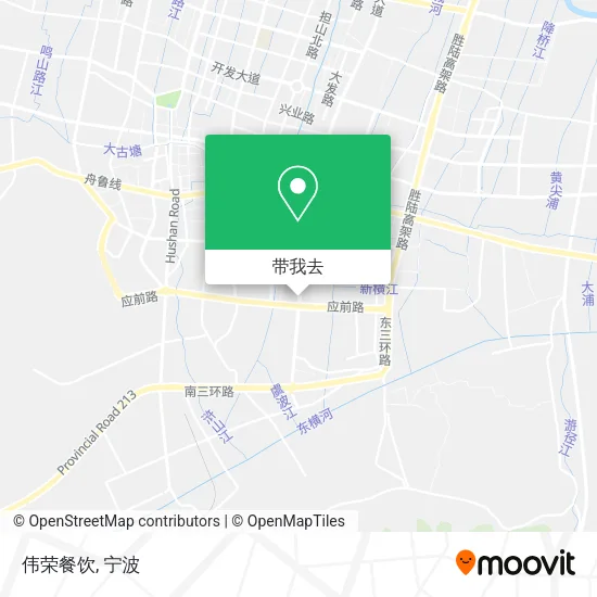 伟荣餐饮地图