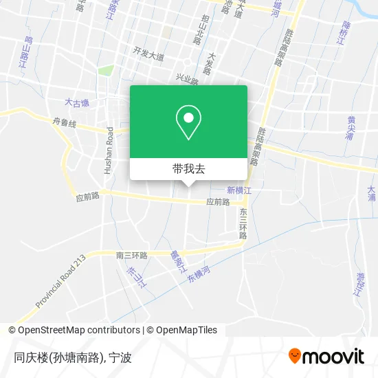 同庆楼(孙塘南路)地图
