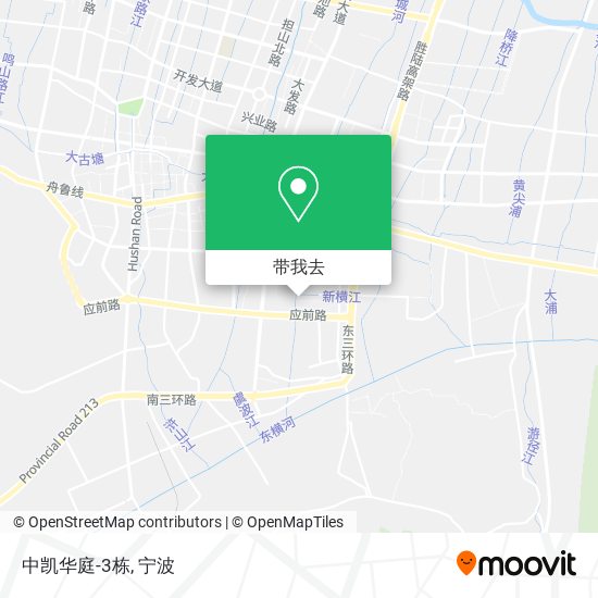 中凯华庭-3栋地图