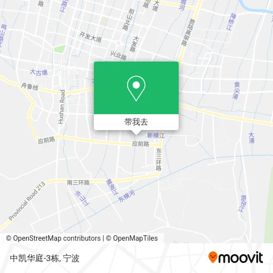 中凯华庭-3栋地图