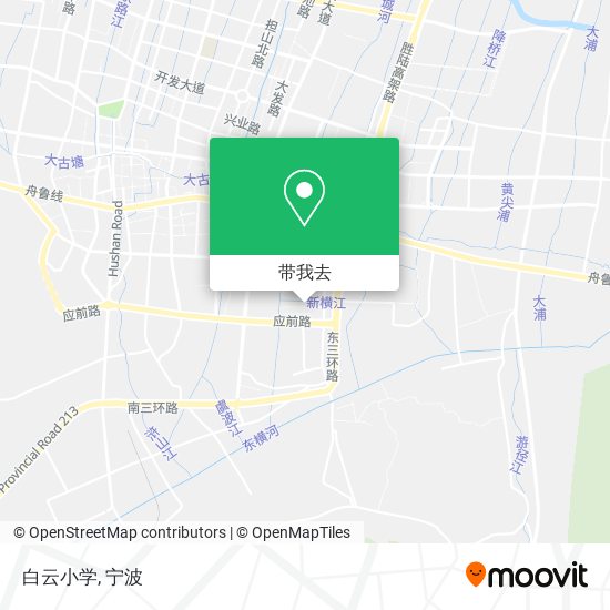 白云小学地图