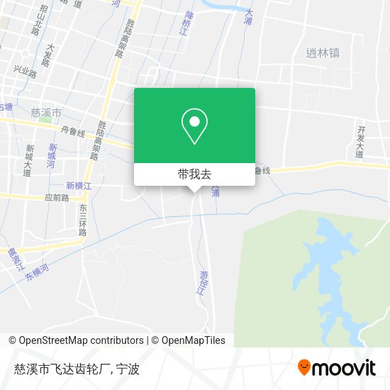 慈溪市飞达齿轮厂地图