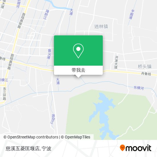 慈溪五菱匡堰店地图